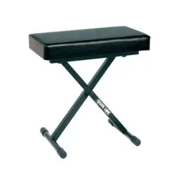 Quik Lok Deluxe Large Keyboard Bench w/6 Height Positions & Wide Seat No Minimum Order