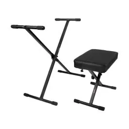 Certified Gator Frameworks GFW-KEYBENCH-SET Keyboard Bench & Stand Set
