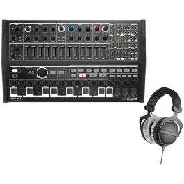 In Demand Arturia Minibrute 2S Noir Semi-Modular Squencer + Beyerdynamic Studio Headphones