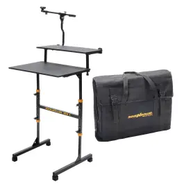 RockNRoller RCK-1 H-Frame 2-Tier Compact Keyboard Stand w/RSHFCK1 & RMBCK1 Certified