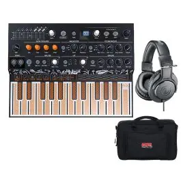 Arturia MicroFreak Hybrid Synthesizer + Gig Bag + Studio Headphones Free Shipping