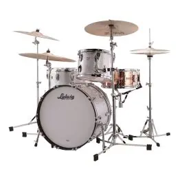 Ludwig Classic Maple Fab 3-pc Shell Pack w/22" Kick - Silver Sparkle Secure Checkout