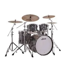 Ludwig Classic Maple Mod 4-pc Shell Pack - Vintage Black Oyster - Used Free Delivery