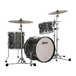 Shop Now Ludwig Classic Maple Downbeat 3pc Shell Pack w/20" Kick - Black Pearl - Open Box
