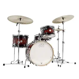 Seasonal Sale DW Design Frequent Flyer 4-Piece Drum Kit w/20" Kick - Tobacco Burst