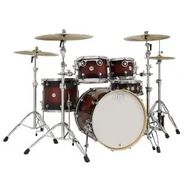 Open Box DW Design Series 4-Piece Maple Shell Pack Tobacco Burst w/ 22" Kick Must Have