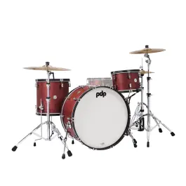 Top Pick PDP Concept Classic Series 3-pc Maple Shell Pack - Oxblood w/ Ebony Hoops