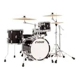 Discount Sonor AQ2 Maple Safari 4-pc Shell Pack w/ 16" Kick - Transparent Black