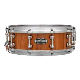 Budget Pearl Stavecraft 14"x5" Makha Snare Drum - Hand-Rubbed Natural