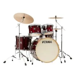 Tama Superstar Classic 5-pc Shell Pack - Gloss Garnet Lacebark Pine - Used Fresh Stock