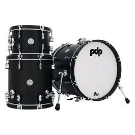 PDP Concept Classic Series 3-Piece Maple Bop Shell Pack - Ebony with Ebony Hoops Trending