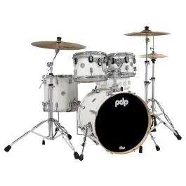 PDP Concept Maple 4-Piece Fusion Shell Pack - Pearlescent White Trending