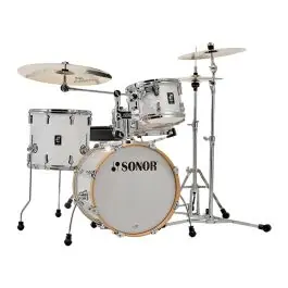 Price Drop Sonor AQ2 Maple Bop 4-pc Shell Pack w/ 18" Kick - White Marine Pearl - Open Box