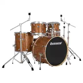 No Minimum Order Ludwig Evolution 5-Piece Shell Pack w/22" Kick - Cherry