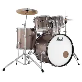 Pearl Roadshow 5-Pc Complete Drum Set w/20" Kick & Cymbals - Bronze Flash Sale