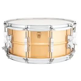 Ludwig 6.5x14" Acro-Phonic Bronze Snare Drum w/P86CH Throwoff - Used Special Offer