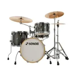 Flash Sale Sonor AQX Jazz 4-pc Shell Pack w/ 18" Kick - Black Midnight Sparkle - Open Box