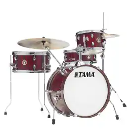 Tama Club-JAM 4-piece Shell Pack w/18" Kick - Satin Burgundy Elm No Minimum Order