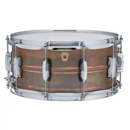 Ludwig 6.5x14" Copper Snare Drum - Natural Patina - Used Bargain