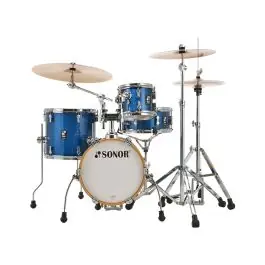 Sonor AQX Micro 4-pc Shell Pack w/ 14" Kick - Blue Ocean Sparkle - Open Box Seasonal Sale