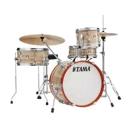 Same Day Shipping Tama Club-Jam 4-pc Shell Pack - Cream Marble Wrap - Used