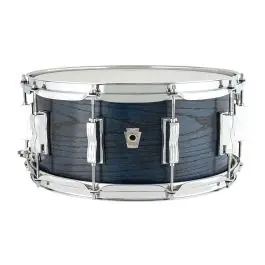 Hassle-Free Returns Ludwig 6.5x14" Classic Oak Snare Drum - Blue Burst - Used