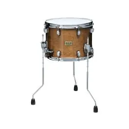 Tama S.L.P. Duo Birch 10x14" Snare Drum - Transparent Mocha - Used Fast Shipping