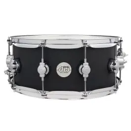 High Quality DW Design Series 6"x14" Snare Drum - Black Satin
