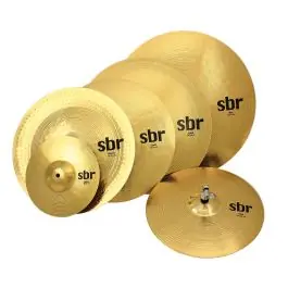 Discount Sabian SBR Super Set W/ Free 18" Crash Cymbal - Open Box