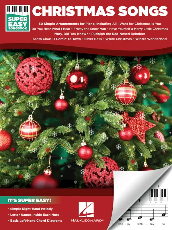 Christmas Songs – Super Easy Songbook Must Have