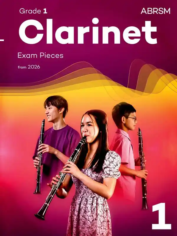 ABRSM Clarinet Exam Pieces 2026 Score/Part (7 Grades) Free Returns
