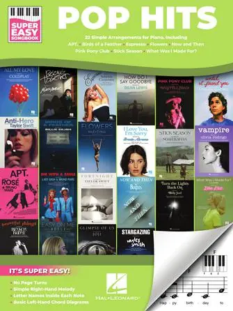 Shop Now Pop Hits – Super Easy Songbook
