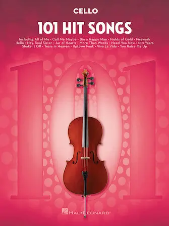 101 Hit Songs for Cello Flash Sale