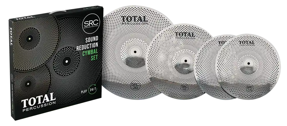 Total Percussion Low Volume Cymbal Pack 14/16/20 Premium