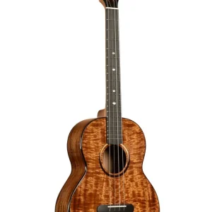Kala Contour All Solid Gloss Acacia Baritone Ukulele w/ Bag Price Drop