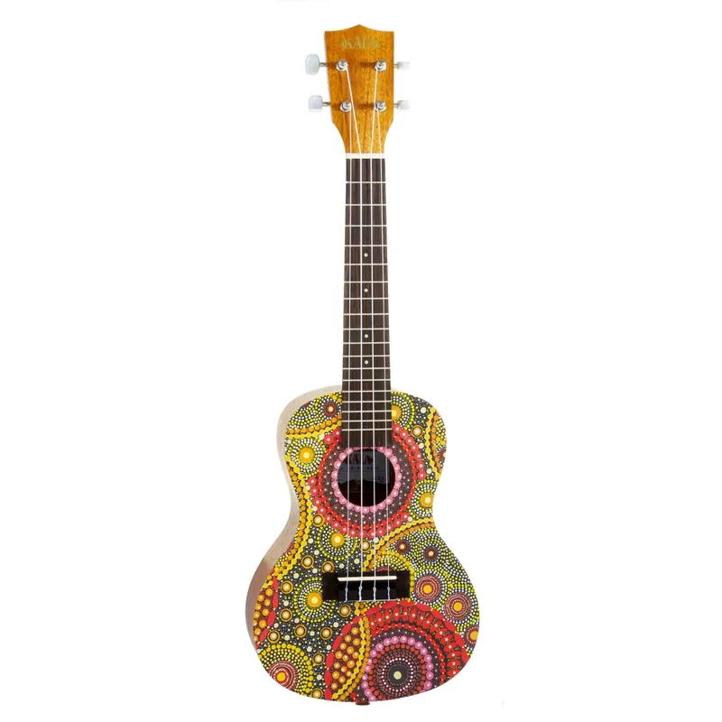 Kala Desert Storylines - Evelyn Young 'Blackwood Apple' Concert Ukulele Warranty Included