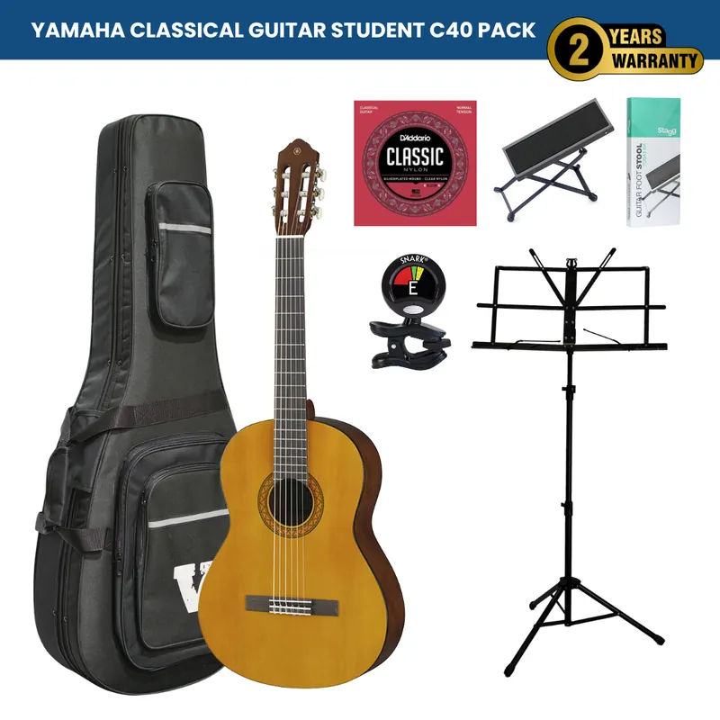 Yamaha GIGMAKERC40 Classical Guitar Pack Reduced Price
