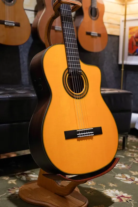 ORION Flamenco Guitar Spruce Rosewood OFG85SS-CE w/ Pickup Markdown