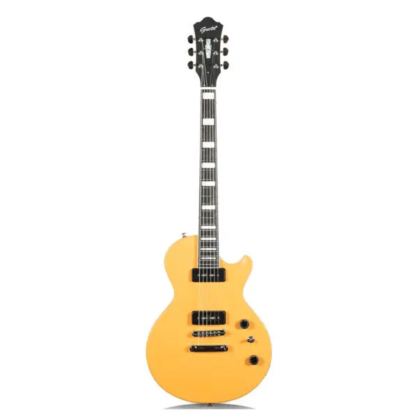 Grote "LP Junior" Vintage P90 Electric Guitar in Satin Mandarin Price Drop