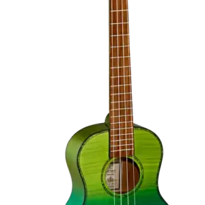 Must Have ORT-RUPR-IVY, ORTEGA PRISM SERIES TENOR UKULELE, FLAMED MAPLE TOP, IVY GREEN