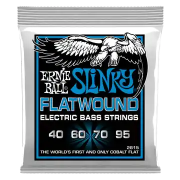 New Arrival Ernie Ball Cobalt Flatwound Bass String Set (5 Options)