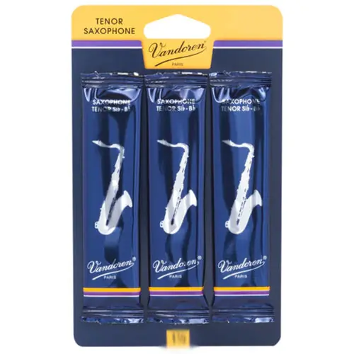Vandoren Tenor Saxophone Reeds Pack of 3 Limited Offer