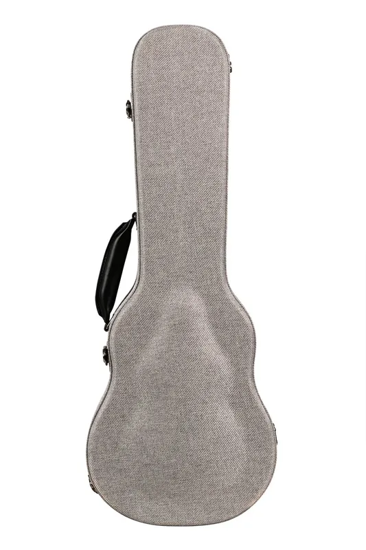 Kala Gray Tweed Archtop Ukulele Hard Case Brand New