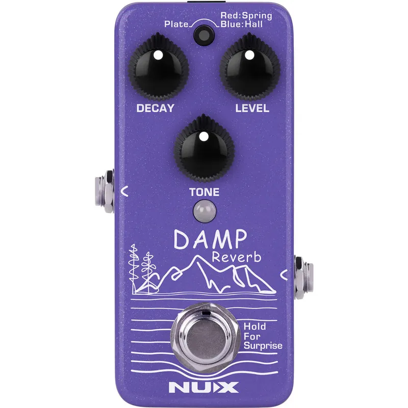 NUX Mini Core Series "Damp" 3-Mode Reverb Effects Pedal Crafted