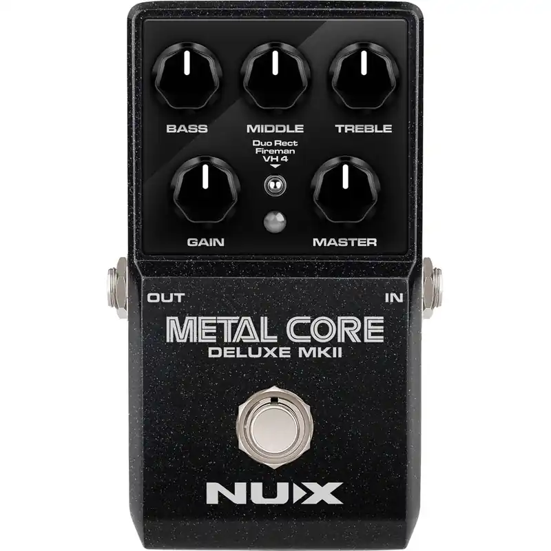 Save Now NUX Core Series Metal Core Deluxe MK-II Distortion Effects & Preamp Pedal