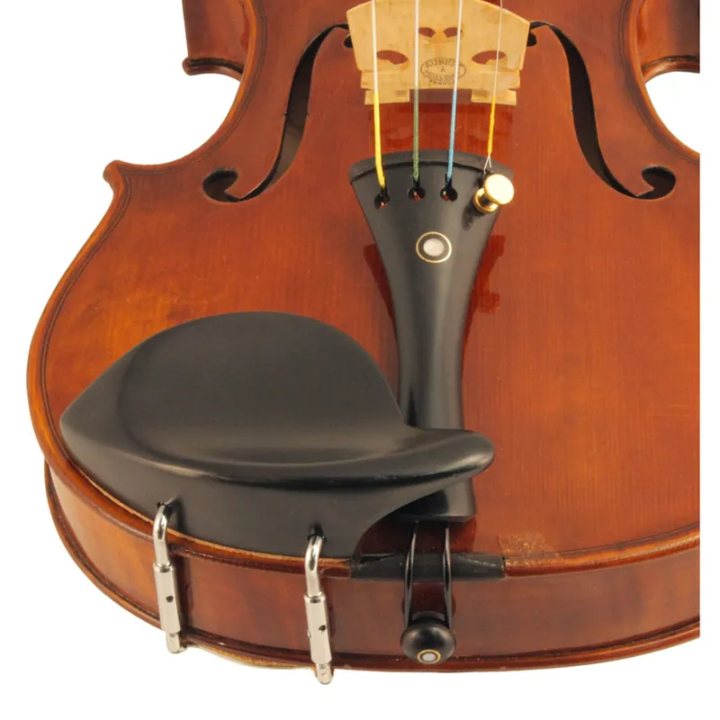 Brand New Violin Chinrest Stuber Ebony 4/4