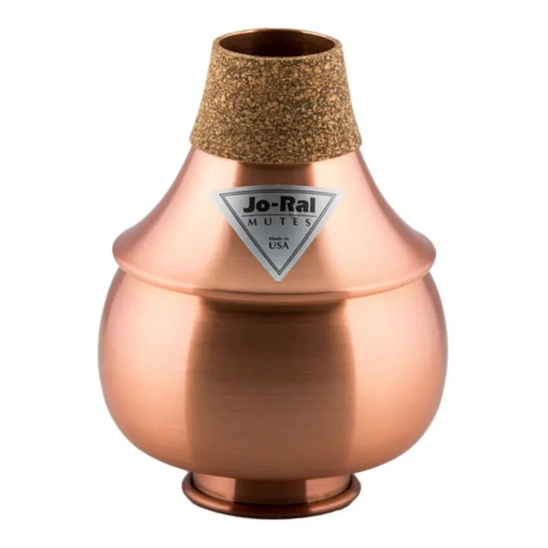 Hot Picks Jo-Ral Trumpet All Copper Bubble Mute with Stem