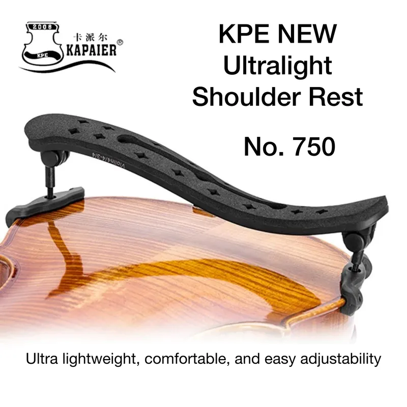 Free Shipping Kapaier KPE Violin Shoulder Rest Ultralight No 750 – 3/4 & 4/4 Violin