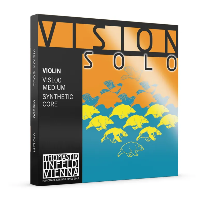 Direct From Manufacturer Thomastik VIS100 Vision Solo Violin 4/4 String Set