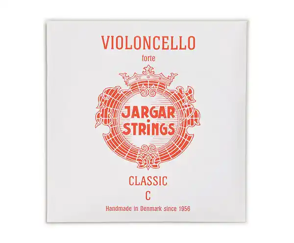 High Quality JARGAR CLASSIC FORTE RED CELLO STRINGS